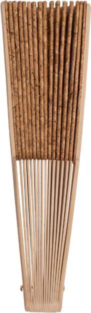 Produktbild Out of the blue Holz-Fächer mit Kork, ca. 24 cm.36642