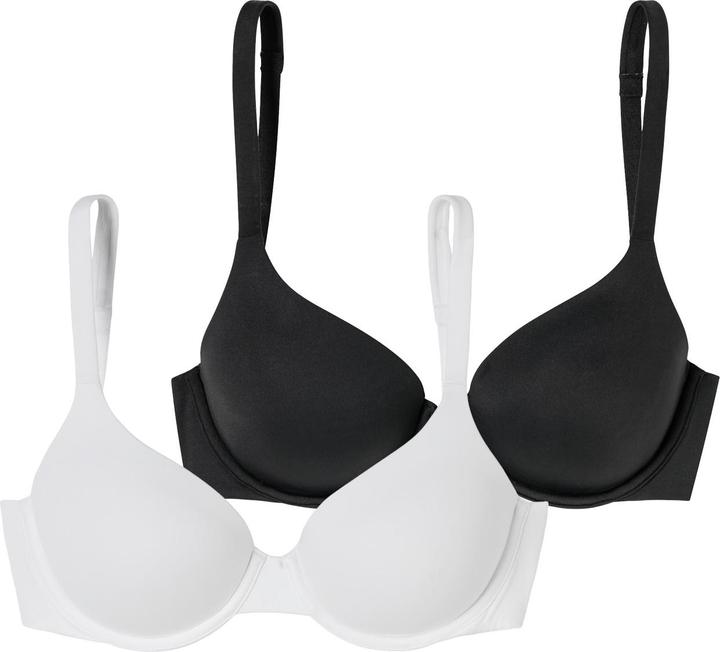 Actual product image Schiesser Bügel-BH BH mit Schale - Unique Micro (75 A, pack of 2)