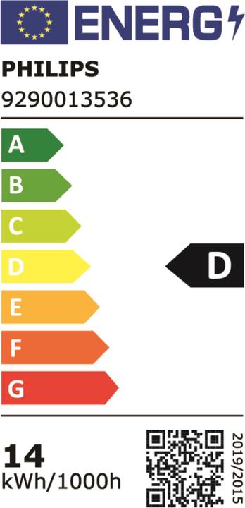 Label énergétique Philips Professional CorePro LEDlinear (R7, 14 W, 2000 lm, 1 x, D)