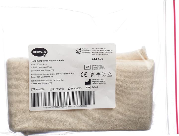 IVF Hartmann Frottée Stretch Polster 8cmx50cm für Hände und Arme