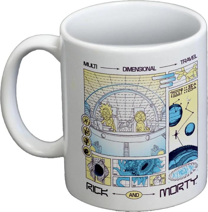 Produktbild Rick And Morty Kaffeebecher Multi Dimensional Travel (315 ml, 1 x)