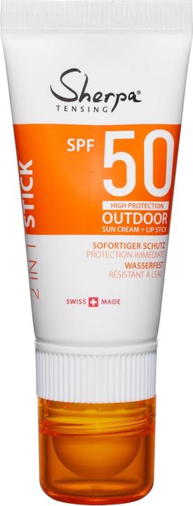 Produktbild Sherpa Tensing Kombistick (Sonnenstick, Sonnencreme, SPF 50, 20 ml, 40 g)