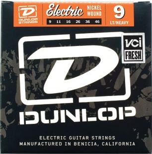 Actual product image Dunlop DEN0946 9S Light/Heavy 9-46 Nickel Electric Guitar Strings (46 x)