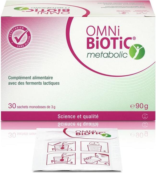 Image du produit Omni Biotic Poudre métabolique (30 pièce(s), Poudre, 3 g)