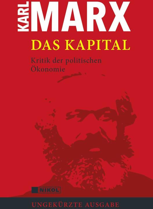 Actual product image Das Kapital (German, Charles Marx, 2014)