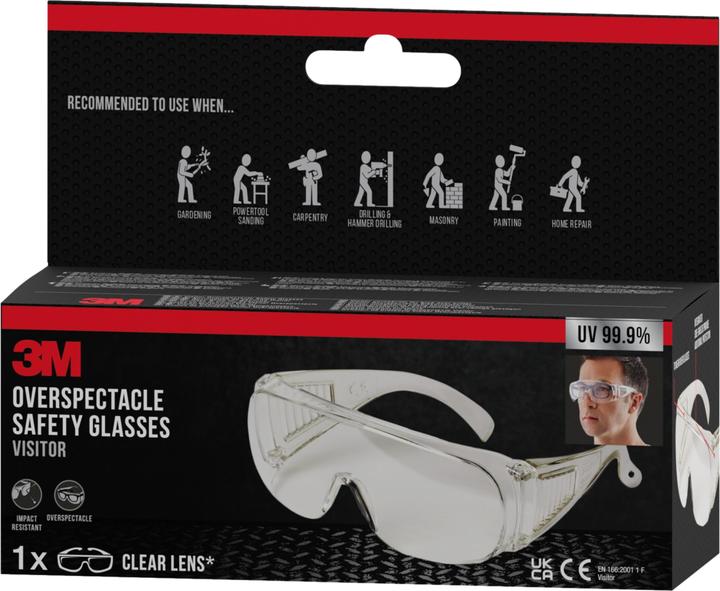 Produktbild 3M Schutzbrille für Brillenträger - VISITOR