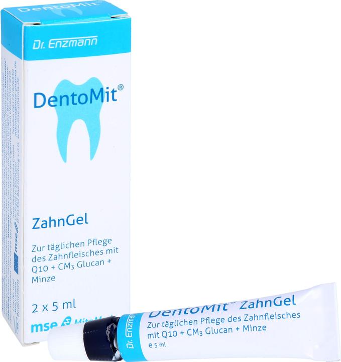 Image du produit mse Gel dentaire Dentomit, 2X5 ml GEL (10 ml)