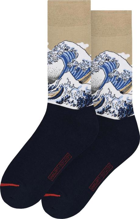 MuseARTa Socken Katsushika Hokusai - Great Wave (Einzelpack, 40 - 46)
