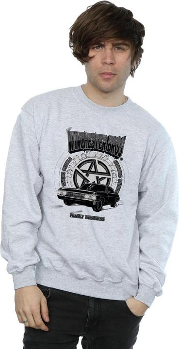 Immagine prodotto Supernatural Winchester Bros Felpa Uomo (L)