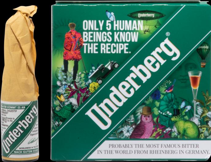Produktbild Underberg Kräuterbitter 4 x 2cl (18 Jahre, 44 %, Deutschland, Bitter)