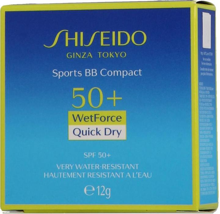 Produktbild Shiseido Sports BB Compact SPF50+ (Sonnencreme Gesicht, SPF 50, 12 g)