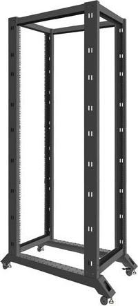 Actual product image Lanberg Open rack 42U black (10.87 RU, 19 inch rack)