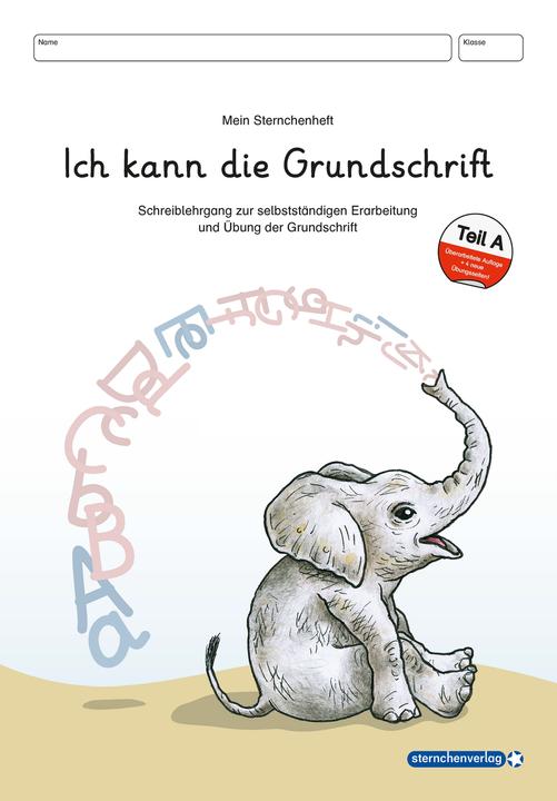 Actual product image Ich kann die Grundschrift Teil A (German, Katrin Langhans, 2015)