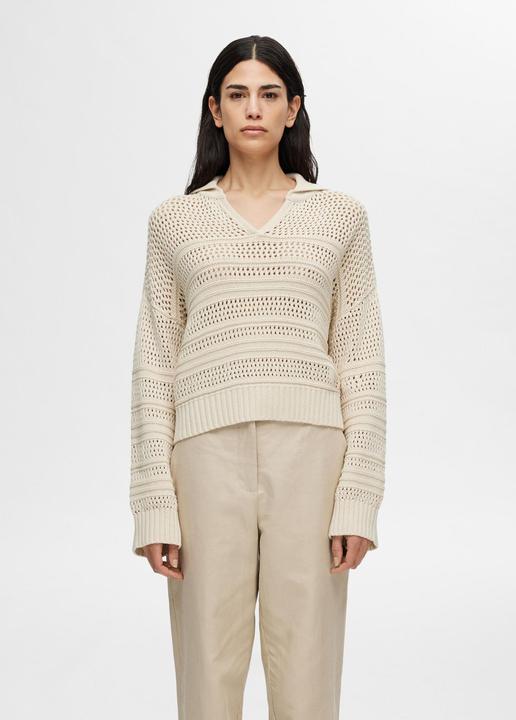 Produktbild Selected Femme Häkel-Look Pullover (3XL)