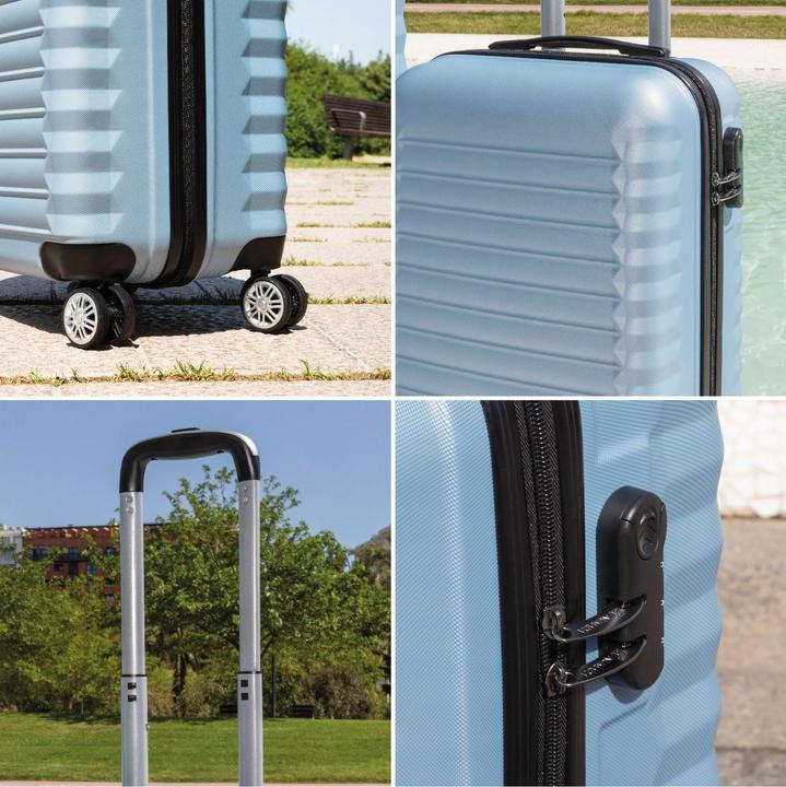 Image du produit Numada Set de valises 1200504 (78 l, Bagage à main (jusqu'à 50l), M (50 - 90l), L (90 - 115l))