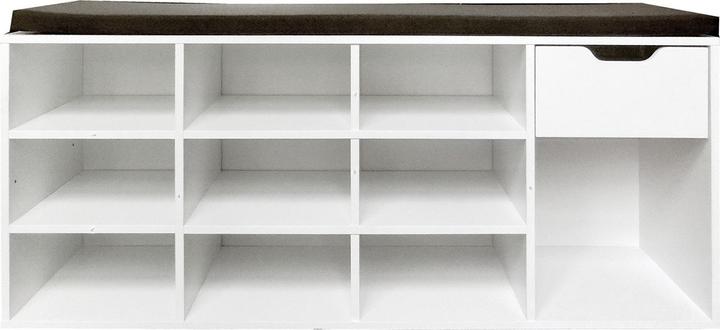 Actual product image HTI-Living Garderobenbank mit 10 Fächern und Schublade Lisa