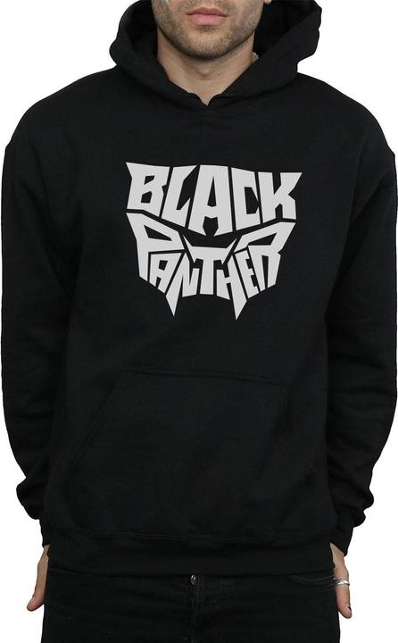 Immagine prodotto Felpa con cappuccio con scritta Black Panther Uomo (M)
