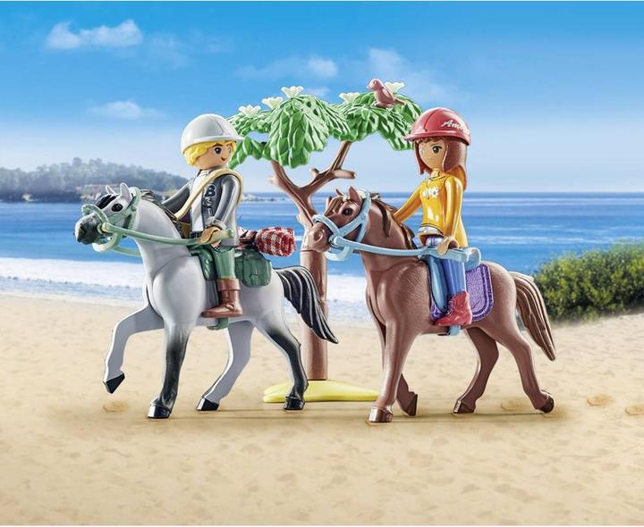 Produktbild Playmobil Reitausflug an den Strand mit Amelia und Ben (71470, Playmobil Horses of Waterfall)