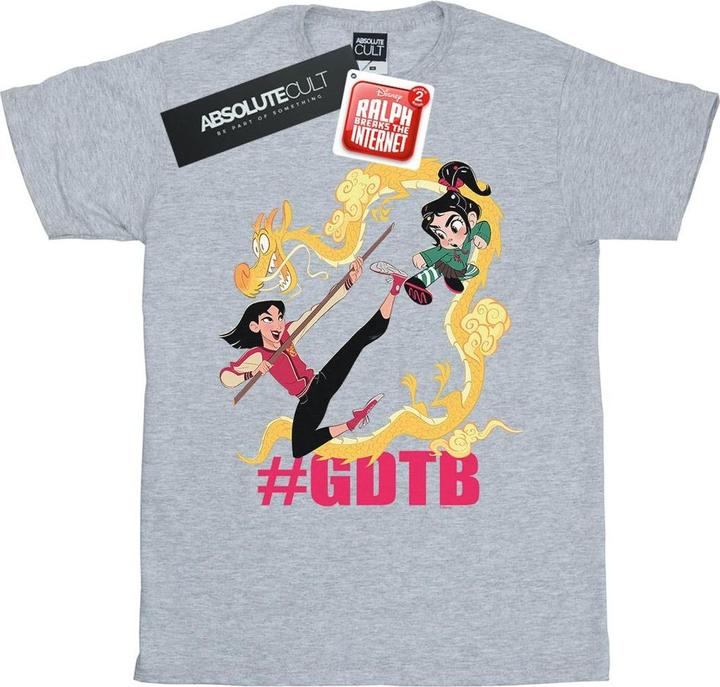 Immagine prodotto Disney Wreck It Ralph Mulan And Vanellope Maglietta Ampia Donna (M)