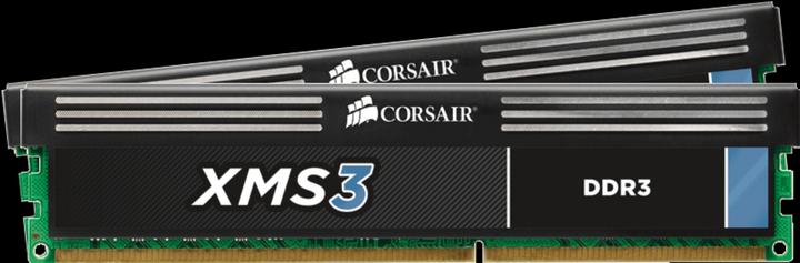 Produktbild Corsair Xms3 (2 x 4GB, 1600 MHz, DDR3-RAM, DIMM)