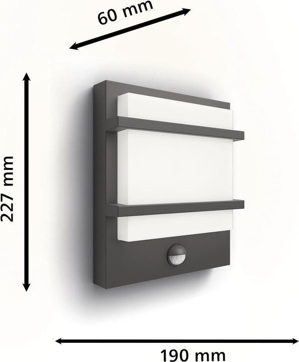 Actual product image Philips Petronia (800 lm, IP44)