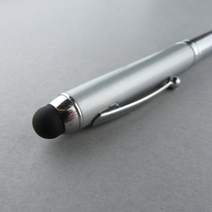 Produktbild PhoneLook Universal präzisions Stylus Touch-Pen für Touchscreens inkl. Kugelschreiber & LED 3 in 1