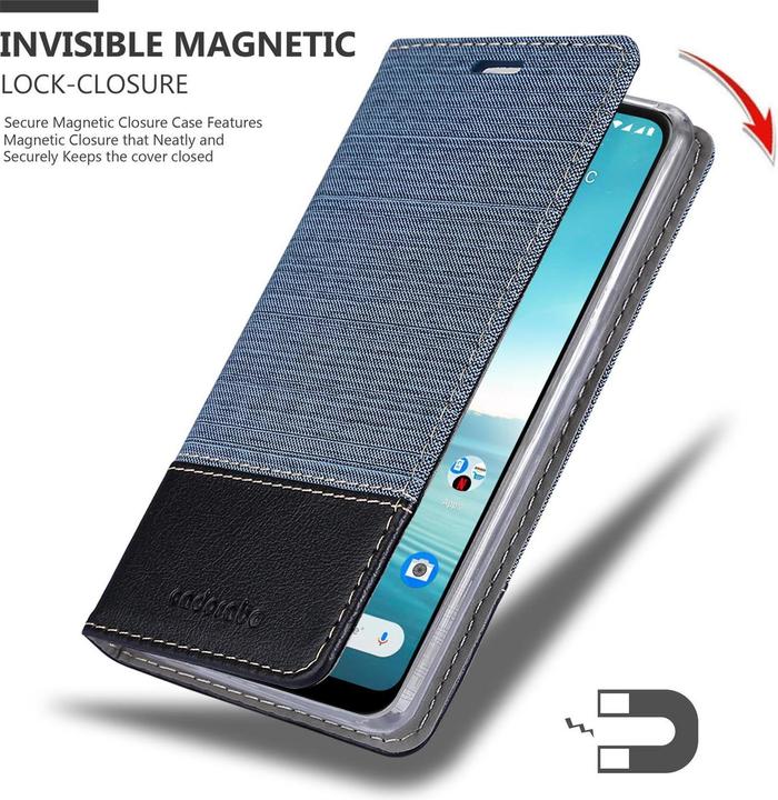 Actual product image Cadorabo Book Jeans Optics Cover (Nokia 5.3)
