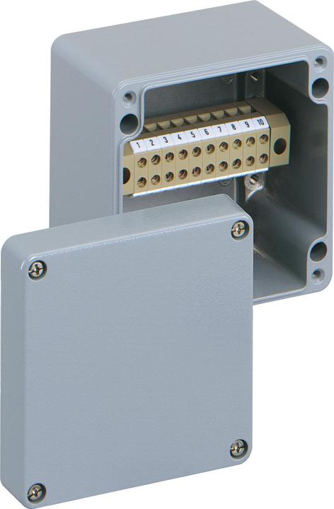 Produktbild Spelsberg ALR 1010-4q Reihenklemmen-Gehäuse 100 x 100 x 81 Aluminium Grau 1 St. (Gehäuse)