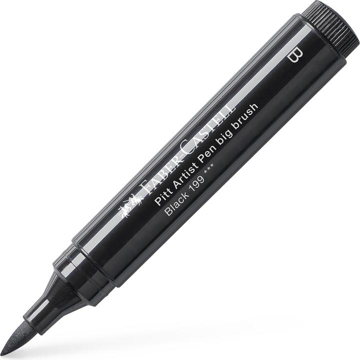Immagine prodotto Faber-Castell PITT Artist Pen Big Brush nero (Nero, 1 x)