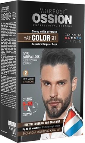 Produktbild Morfose Barber Line Hair Color Gel Dark Mocha (2) (Dark Mocha)