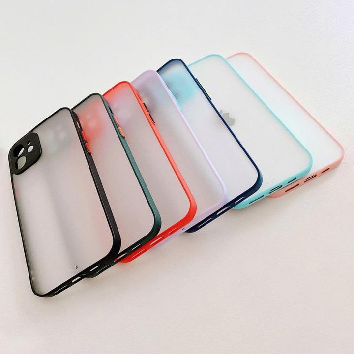 Produktbild Hurtel Milky Case silicone flexible translucent case for Samsung Galaxy A22 4G black (Samsung Galaxy A22)