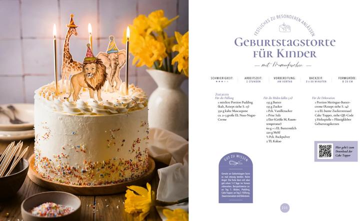 Actual product image Tortenstück und Kuchenduft (100 Rezepte) (German, Julia Kübbeler, 2023)