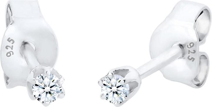Immagine prodotto Elli Orecchino solitario (Diamante, Argento 925)