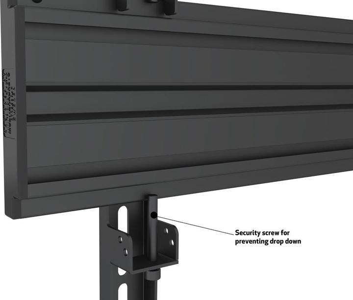 Produktbild Multibrackets Wandhalter, 40"-100", VESA 100x100-400x600 (Wand, 100", 80 kg)