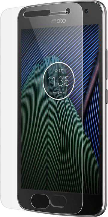 Actual product image Avizar Crystal clear film, glass screen protector (1 Piece, Motorola Moto G5 Plus)