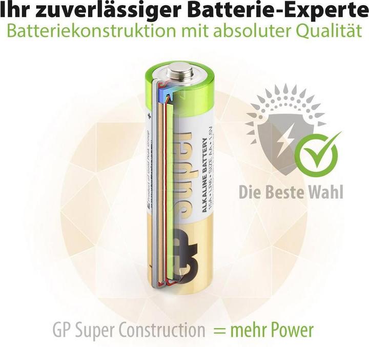 Produktbild GP Batteries Batterie-Set Micro, Mignon 44 (44 Stk., AA)