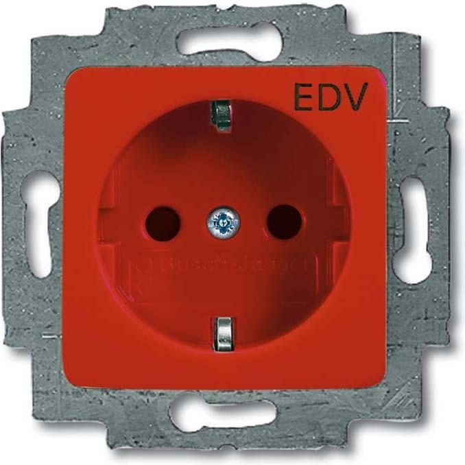 Busch-Jaeger SCHUKO® socket outlet insert with imprint 2CKA002011A6254