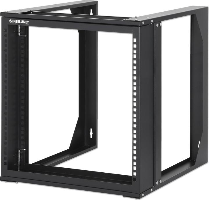 Produktbild Intellinet 19" Laborgestell zur Wandmontage, 2 Tragschienen, 9 HE (10.87 HE, 19 Zoll Rack)