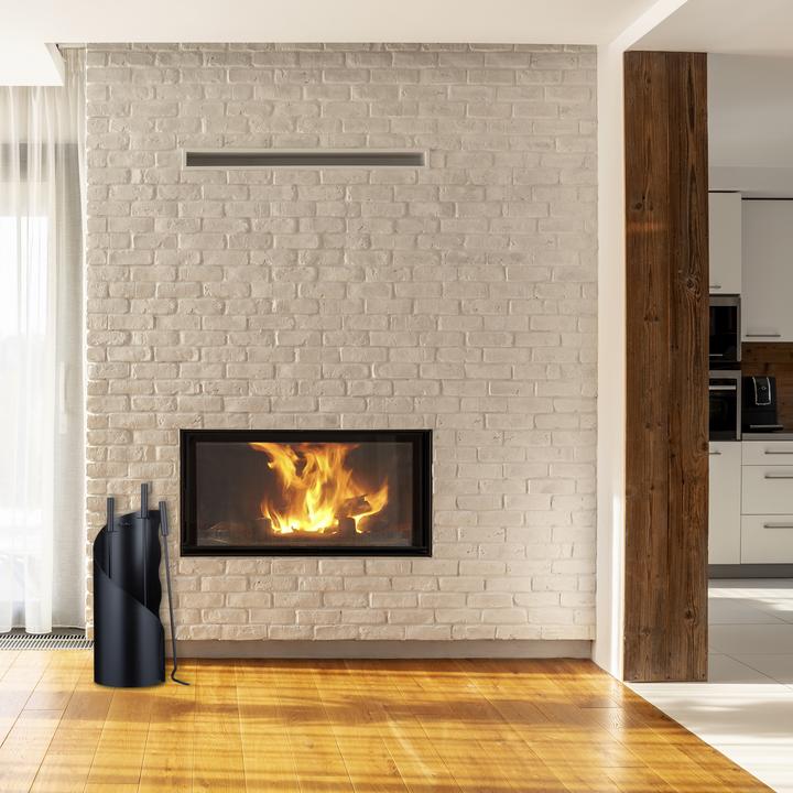 Actual product image Relaxdays Fireplace set (20 x 20 x 56.5 cm)