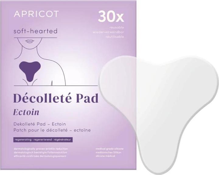 Apricot wiederverwendbares Dékolleté Pad Ectoin „soft-hearted“