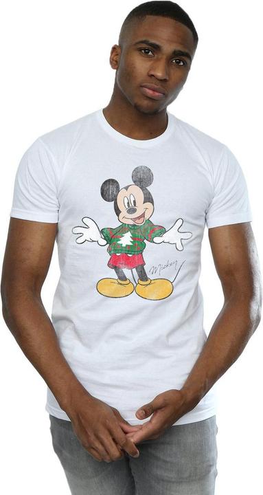 Immagine prodotto Disney Mickey Mouse Christmas Jumper Maglietta Uomo (M)