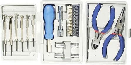 Image du produit Tecline Kit d'outils pour PC, 25 pièces Kit d'outils pour tous les travaux de précision courants sur PC