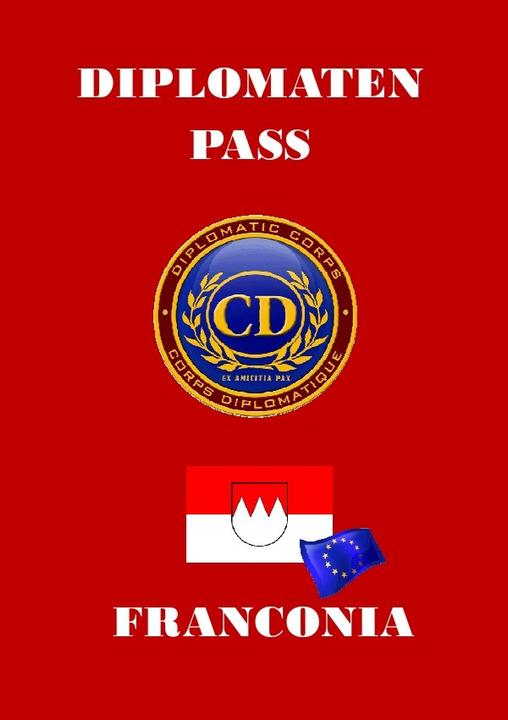 Produktbild Diplomatenpass FRANCONIA