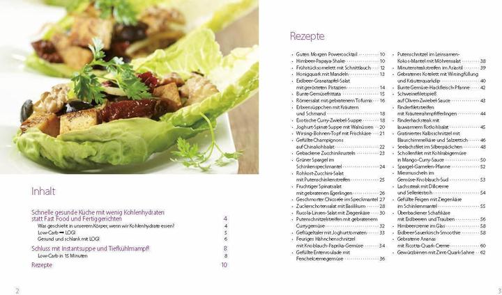Produktbild Low-Carb in 15 Minuten (Deutsch, Wolfgang Link, 2014)