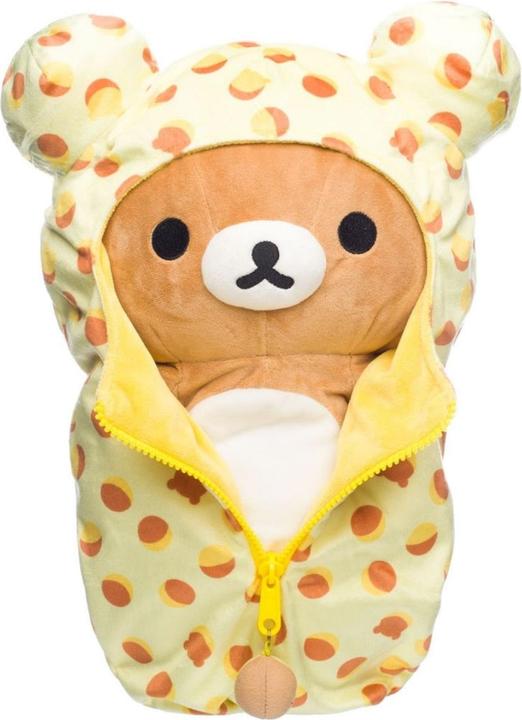 Actual product image AQI Rilakkuma - Peluche Sac de couchage à motifs Medium 38cm (38.10 cm)
