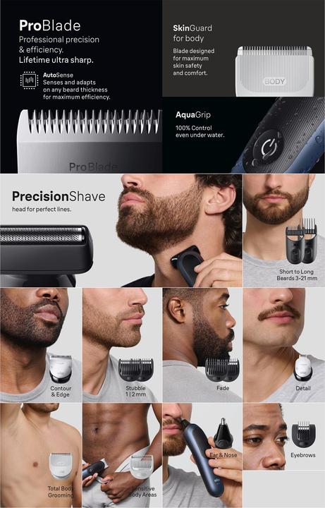 Actual product image Braun All-in-One Serie 7 AIO7580
