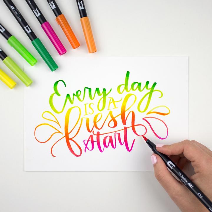 Actual product image Tombow ABT Dual Brush Pen (Multicoloured, 12 x)