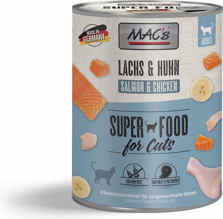 Immagine prodotto MAC's Salmone e pollo CAT (Adulto, 1 pz., 800 g)