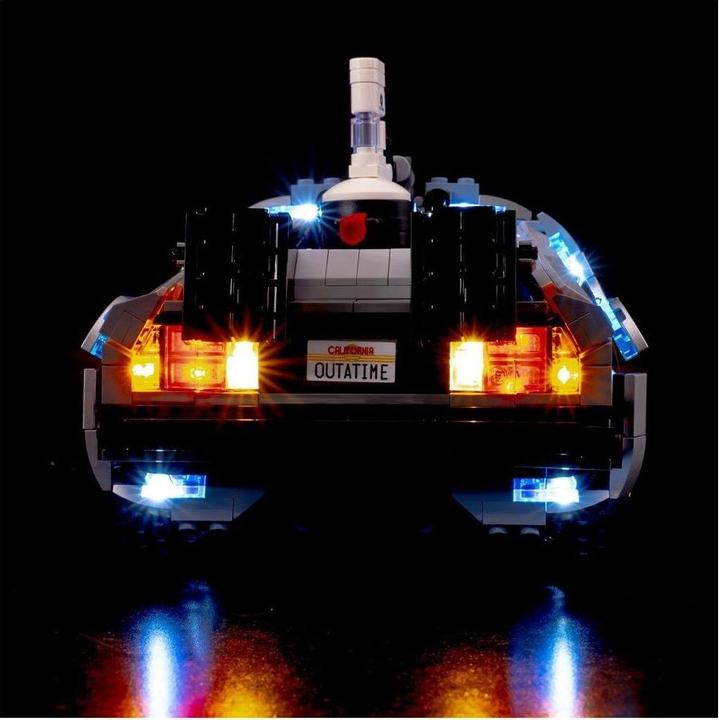 Produktbild Light my bricks LED Licht Set für LEGO Die Zeitmaschine aus Zurück in die Zukunft