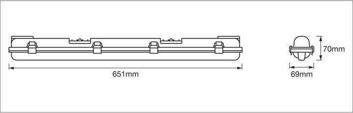Immagine prodotto Ledvance Sottomarino (720 lm, G13)